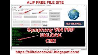 #Symphony# v94 FRP|| UNLOCK DONE CM2 spd tool