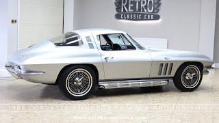 1965 Chevrolet Corvette Stingray C2 327 V8 Auto For Sale | Walk-around Video