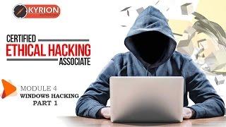 Module 4 1 – Windows Hacking- Part 1