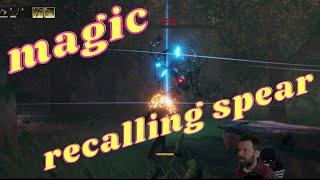 Magic spear vs First Boss- Valheim ft. Epic Loot!