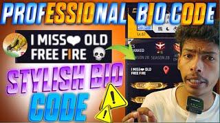 🪴New Bio Signature colors code || How to make ff professional bio || new ff color code 