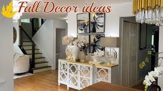 FALL LIVING ROOM TOUR/DECORATE WITH ME/FALL DECORATING IDEAS/HOME DECOR TRENDS/INTERIOR DESIGN