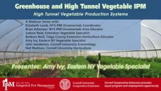 High Tunnel Vegetable Production Systems