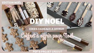 2/ DIY NOËL CADEAUX A OFFRIR  | Coffret cadeau maison à faire soi même 