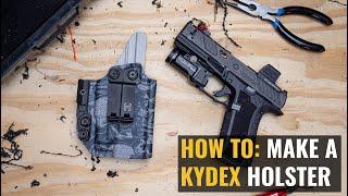 How To Make A Kydex Holster - CR920XP Edition.