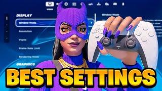 *NEW* Best Controller Settings + Sensitivity For Fortnite Chapter 6! (PS4/PS5/XBOX/PC)