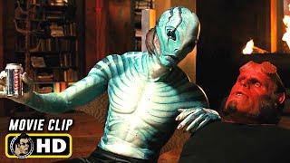 HELLBOY II (2008) Hellboy & Abe Sapien Drunk [HD] Ron Perlman