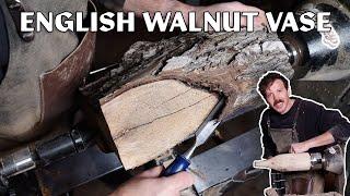 English Walnut Limb to Vase | What's in That Pile?