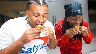 Making Chopped Cheese with Kai Cenat!