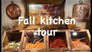 FALL KITCHEN TOUR 2024 | COZY | MAXIMALIST | DECORATING IDEAS | THRIFTED | HOME TOUR