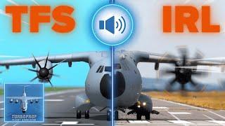 Turboprop FS vs Real Life: ENGINE SOUNDS! | Full Comparison