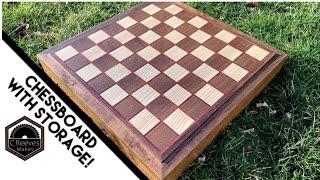 DIY: Making a Custom Chessboard With Storage!