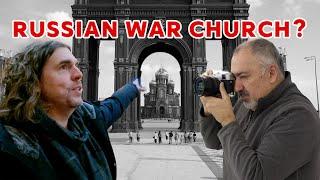  RUSSIANS made a CHURCH from GERMAN TANKS? What? Two Americans explore. @expatamerican3234