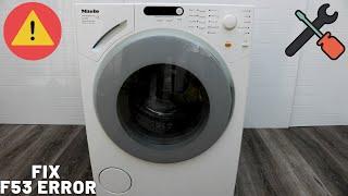 Fix Miele F53 Error Washing Machine Repair