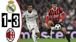 Real Madrid vs AC Milan (1-3) Extended HIGHLIGHTS | UEFA Champions League