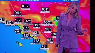 Nipple shirt part 2 weather girl Evelyn Taft