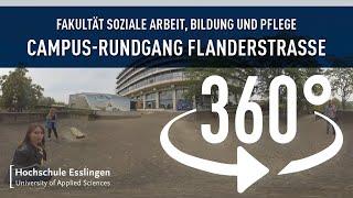 Fakultät Soziale Arbeit, Bildung und Pflege » 360°-Rundgang über den Campus Flandernstraße