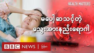 မပေါ့ဆသင့်တဲ့ Anemia သွေးအားနည်းရောဂါ - BBC News မြန်မာ