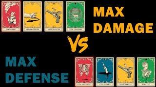 Max damage vs max defense free roam build in red dead online