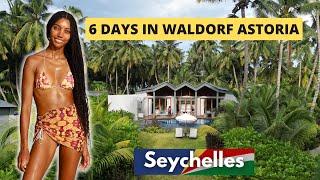 6 days on a Luxury PRIVATE ISLAND in Seychelles | Waldorf Astoria Platte Island