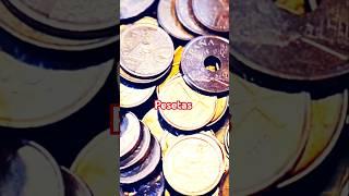 MONEDAS antiguas españolas: LAS PESETAS #monedasantiguas #españa ##elmundodevirginia