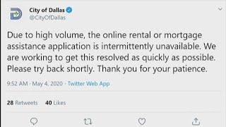 Dallas small business, rent and mortgage relief programs overwhelmed by initial applications