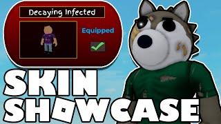 NEW PIGGY DECAYING INFECTED SKIN SHOWCASE (ALL SECRETS)