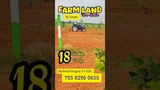 Farm Land Low Budget | Managed Farm in Chennai #ecrbeach #redsandalfarmlands #farmland