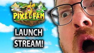 ITS FINALLY LAUNCH DAY!! PixelFAM LAUNCH!