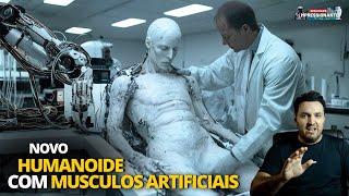 Novo Robô humanoide se move com musculos artificiais | Musculos humanos feitos em laboratório