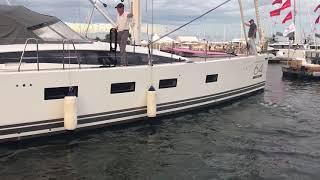 Jeanneau 64 departs Annapolis Show, by Scott Rocknak