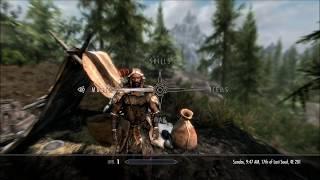 Skyrim: Alt Start- Camping in the Woods Ep 1 (No Commentary)