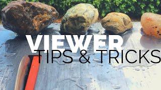 How To Cut Rocks On A Tile Saw • Viewer Suggested Tips & Tricks