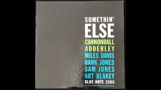 Cannonball Adderley / Somethin' Else / BLP 1595 A