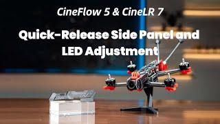 SH Cine Series Tutorial | Quick-Release Side Panel and LED Adjustment