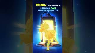 Comment #FRAGanniversary and get a chance to unlock a Premium character for free! 5 random winners