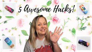 TUMBLER HACKS! | 5 Hacks To Use While Making Custom Tumblers