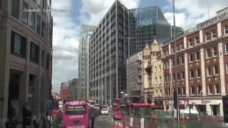 Bus Ride through the City of London (HD)