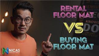 Rental Floor Mat VS Buying Floor Mat