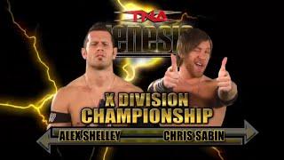 Alex Shelley vs. Chris Sabin - TNA X Division Title: GENESIS 2009 | FULL MATCH