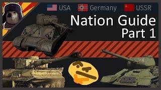 [outdated] Ground Nations in War Thunder EXPLAINED Part 1 | War Thunder Tank Nation Guide