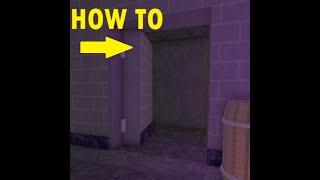 How to open the secret lobby door in MM2