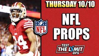 HUGE WINS! Top 4 NFL Player Prop Picks for Prizepicks | 49ers vs Seahawks TNF