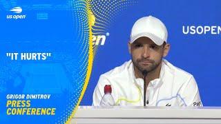 Grigor Dimitrov Press Conference | 2024 US Open Quarterfinal