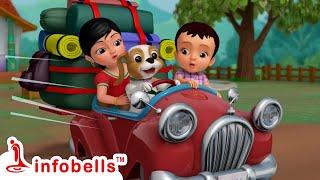 കുട്ടികളുടെ പിക്നിക് സാഹസികത - Kids Camping Adventures | Malayalam Kids Cartoon Videos | Infobells