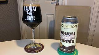 Vocation - Naughty and nice double dipped coconut macaroon beer review