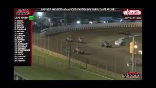 THEY WALKED AWAY! Balog & Kunz make contact and flip violently at Angell Park Speedway