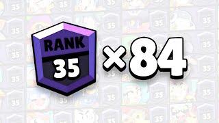 Every Brawler Rank 35 In One Video (XXL Edition)