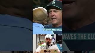 Umpire argues with catcher and manager over warmup pitches, a breakdown #mlb #baseball #mariners