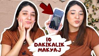 10 DAKİKADA GÜNLÜK MAKYAJ  ⏰  SABAH 08:00'DE İŞE GİDENLER İÇİN PRATİK MAKYAJ (UYGUN FİYATLI)